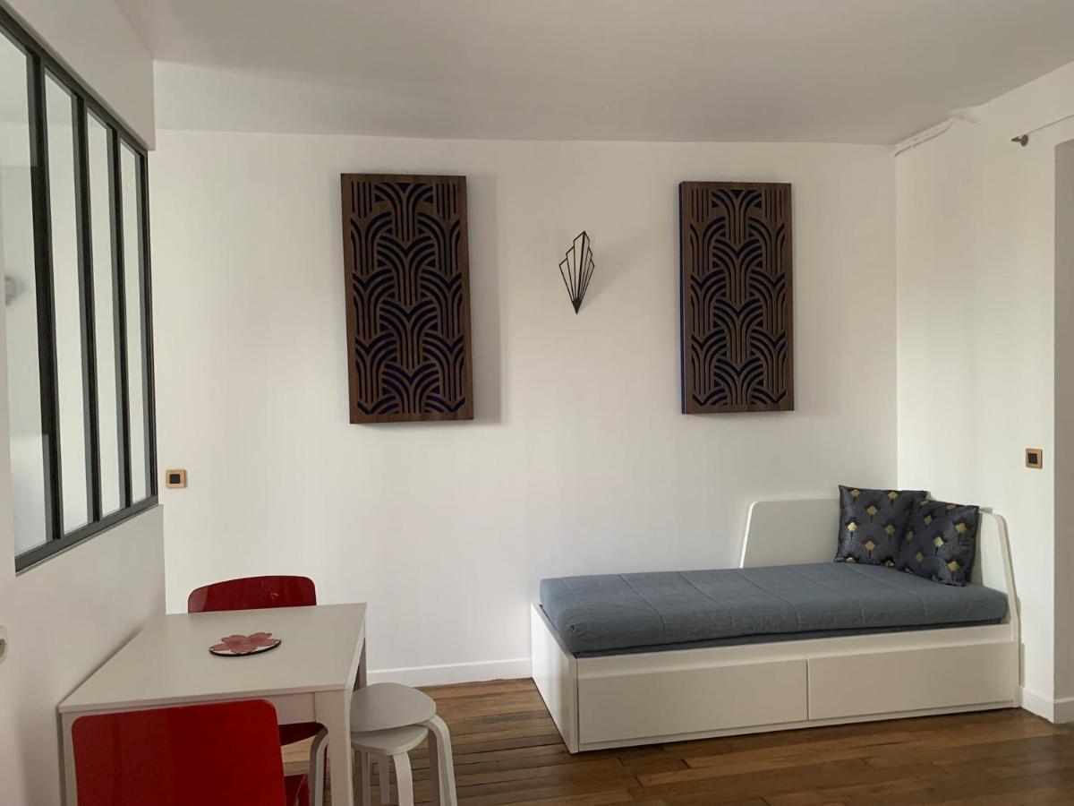 Studio Perfect For 2 Adults And 1 Kid, And Up To 2 Kids - Jourdain 20E, 25Mn To Louvre Via Line M11 Paris Ngoại thất bức ảnh