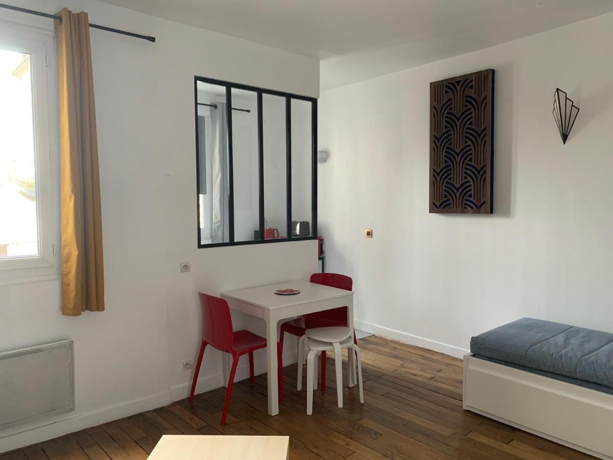 Studio Perfect For 2 Adults And 1 Kid, And Up To 2 Kids - Jourdain 20E, 25Mn To Louvre Via Line M11 Paris Ngoại thất bức ảnh