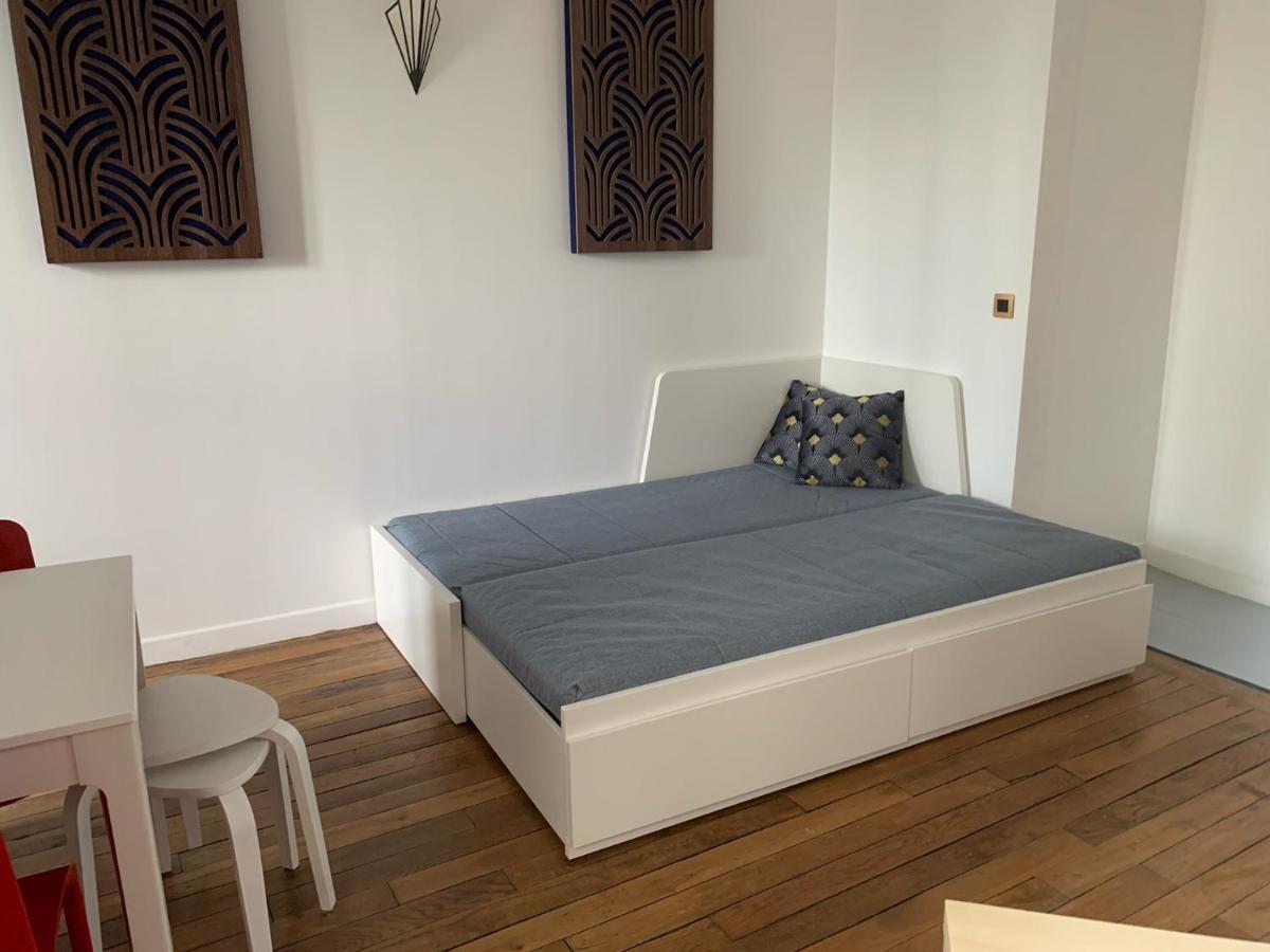 Studio Perfect For 2 Adults And 1 Kid, And Up To 2 Kids - Jourdain 20E, 25Mn To Louvre Via Line M11 Paris Ngoại thất bức ảnh