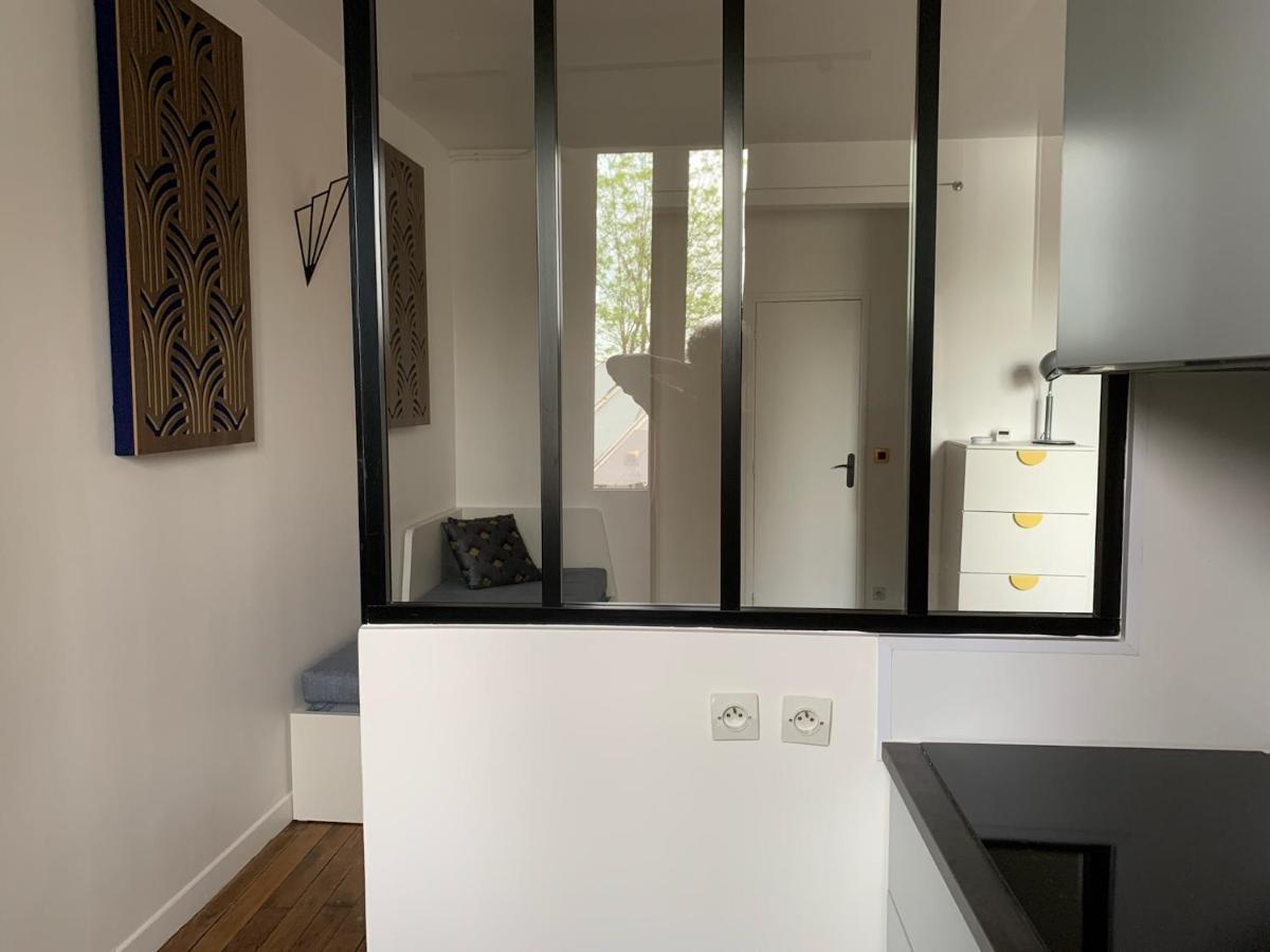 Studio Perfect For 2 Adults And 1 Kid, And Up To 2 Kids - Jourdain 20E, 25Mn To Louvre Via Line M11 Paris Ngoại thất bức ảnh