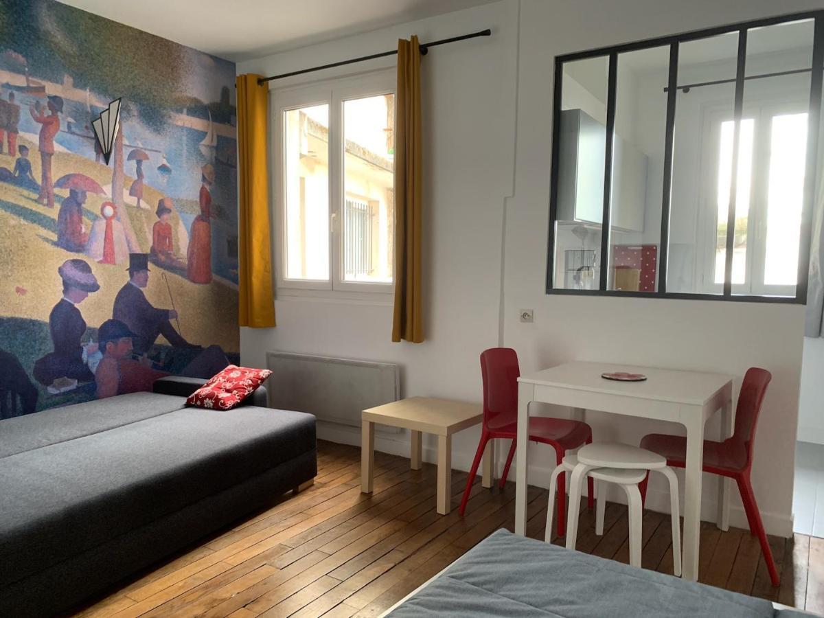 Studio Perfect For 2 Adults And 1 Kid, And Up To 2 Kids - Jourdain 20E, 25Mn To Louvre Via Line M11 Paris Ngoại thất bức ảnh